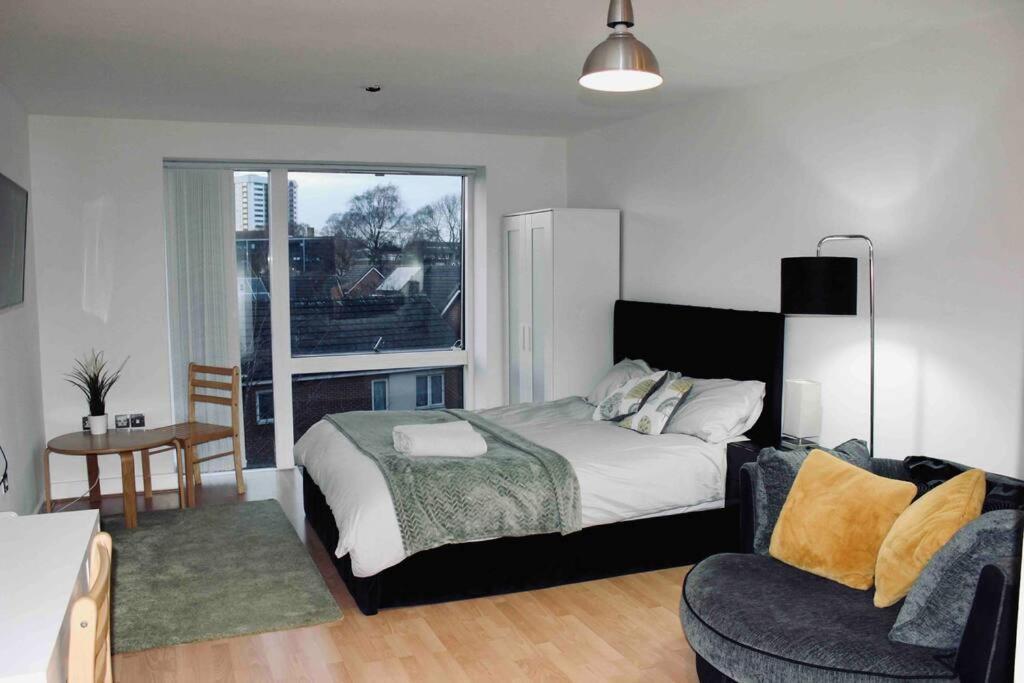 Modern City Central Studio Apt Birmingham Exterior foto